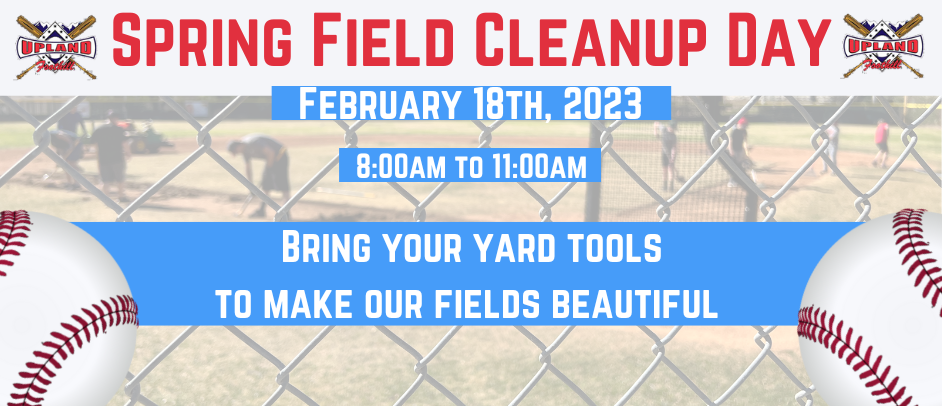 Spring Clean Up Day at the Park