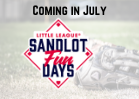 Sandlot Fun Days